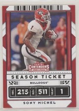 2020 Panini Contenders Draft Picks Sony Michel #91 9mb
