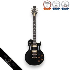 Aria PER80 B Black Electric Bass Guitar 1982 Maple Mahogany 4.11kg