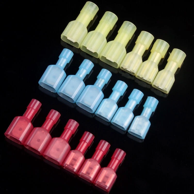 240 x полностью изолированные автомобильные электрические обжимные клеммы соединителей проводов в ассортименте - Изображение 3 из 4