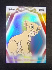 2026 Topps Disney Neon Nala #42 Purple/Yellow/Blue /99