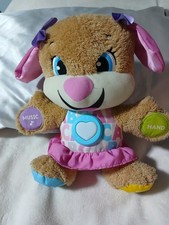 Fisher-Price Smart Stages Plush Puppy Interactive Stuffed Animal Toy