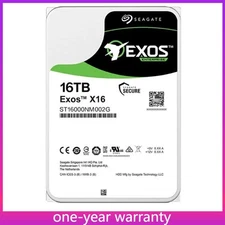NEW Seagate Exos X16 ST16000NM002G 16TB 512e SAS 7200RPM 256MB Hard Disc Drive