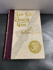 Sen-Sen Chewing Gum 5c Souvenir Box (Faux Book) Valuable to Singers and Speaker