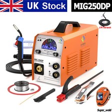 4 IN 1 MIG Welder Aluminium 220V DC Inverter Gas/Gasless ARC TIG Welding Machine