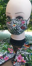 Washable Face Mask/ Handmade Face Cover Perfect Fit. Australian Made