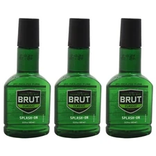 Brut Classic Splash-On Men's Long Lasting Fragrance For Day And Evening 3 pack