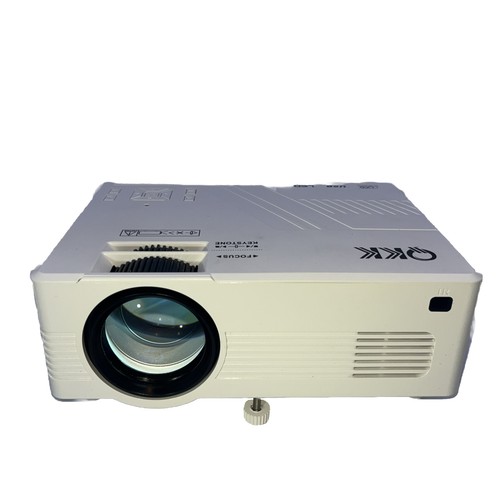 QK-03 Wifi Projector 1080 HDMI input Tested & Working Low Hours on Bulb