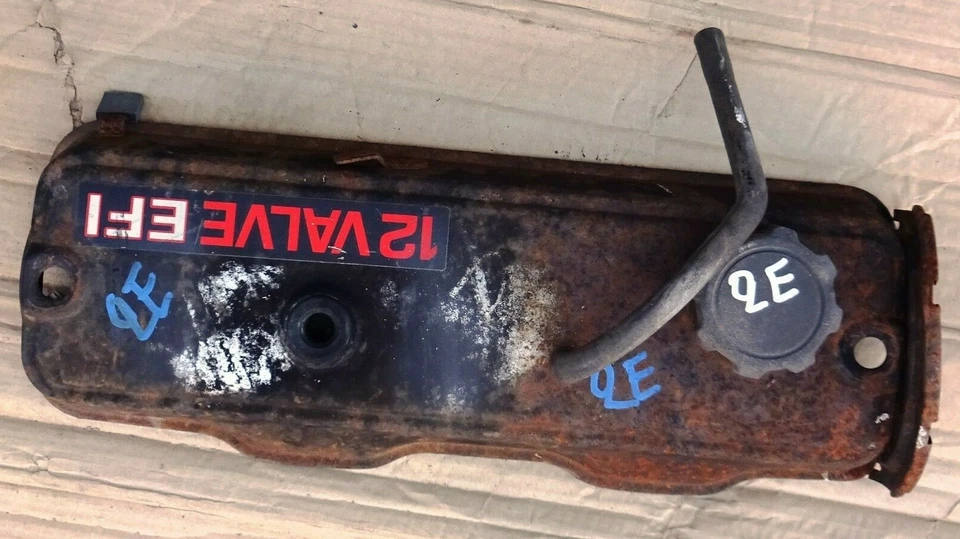 顶部阀门盖 丰田 STARLET COROLLA 2E EFI 12V OHC 1,3cc PETROL 二手  — 第 3/3 张图片