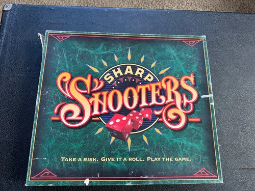 Milton Bradley Sharp Shooters Dice Board Game 1994 Vintage