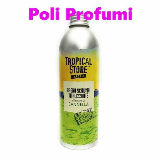 LEVER FABERGE Tropical Store Bad Vitalisierender Schaum mit Zimtextrakt 400 ml