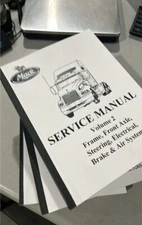 1991-1996 Mack MS250 Truck Shop Service Repair Manual Set 1992 1993 1994 1995