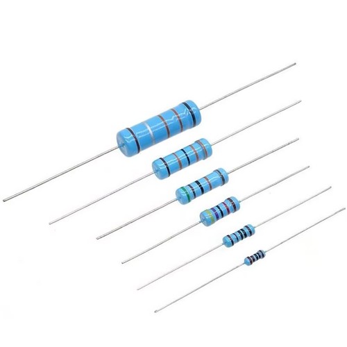 1W Resistors metal film ±1% 0.1R/0.22R/0.47R/0.68R/1R to 2.2M Five Color Ring - Picture 2 of 7