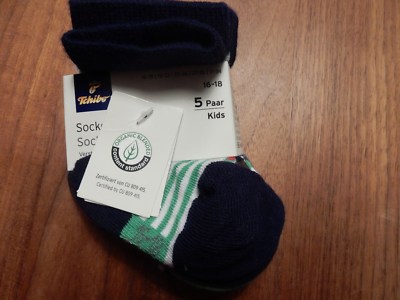 Tchibo Baby Socken Kids 5 Paar Gr. 16-18