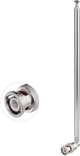 Dual 20-1300MHz Antenna Set - Portable Telescopic BNC for Two-Way Radios - Picture 6 of 11