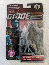 Hasbro G.I. Joe : Zombie-Viper, Cobra Trooper, New In Box