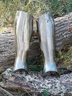 Medieval Leg Armor Closed Hinged for LARP, Cosplay, Renaissance Fairs, Halloween