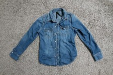 Seven 7 Women's Small Blue Denim Jean Jacket Coat