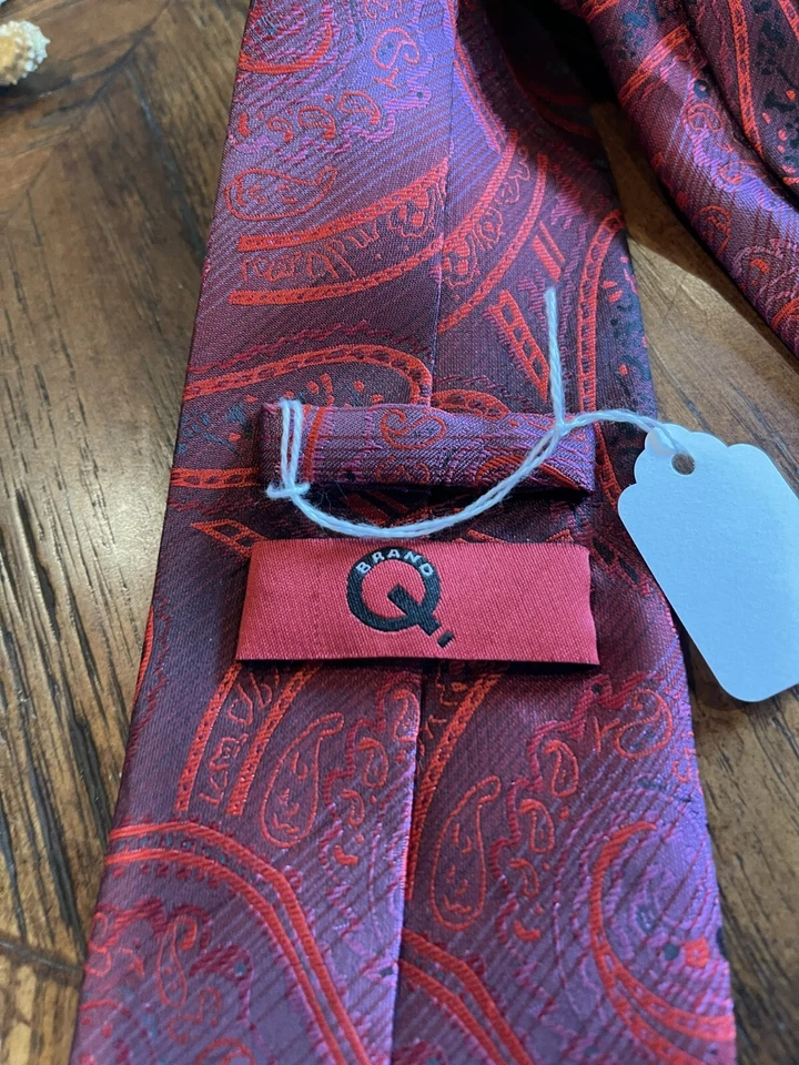 TRAJE DE VESTIR DE ALTA GAMA MARCA Q CORBATA DE DISEÑADOR ENVÍO GRATUITO Foto 3 de 3