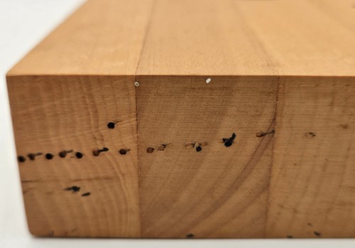 Reloj de Pared Madera Bloque Carnicero Cuadrado MCM Seth Thomas De Colección 11" x 11" - Imagen 15 de 19