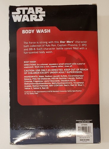 Star Wars Galactic Scents Body Washes BRANDNEU Factory Sealed - Bild 2 von 2