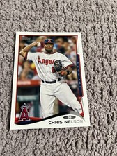2014 Topps Series 1 Los Angeles Angels Baseball Card #101 Chris Nelson