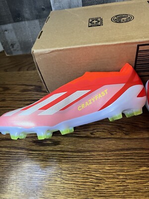 adidas X CRAZYFAST Elite Laceless FG Soccer Cleats Mens 6.5 Womens
