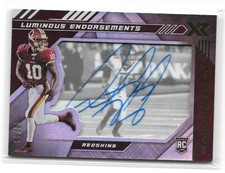 2020 Panini XR Antonio Gandy-Golden Luminous Endorsements Autograph RC 44/99
