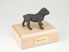 Bulldog Pet Funeral Cremation Urn Available in 3 Different Colors  4 Sizes
