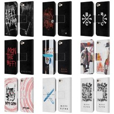 OFFICIAL BIFFY CLYRO GRAPHICS LEATHER BOOK CASE FOR APPLE iPOD TOUCH MP3