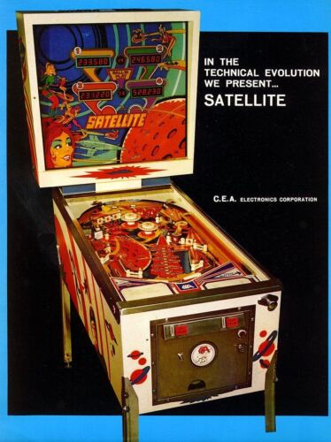 1978 CEA Satellit Flipper Maschine Gummiring Kit - Bild 2 von 2