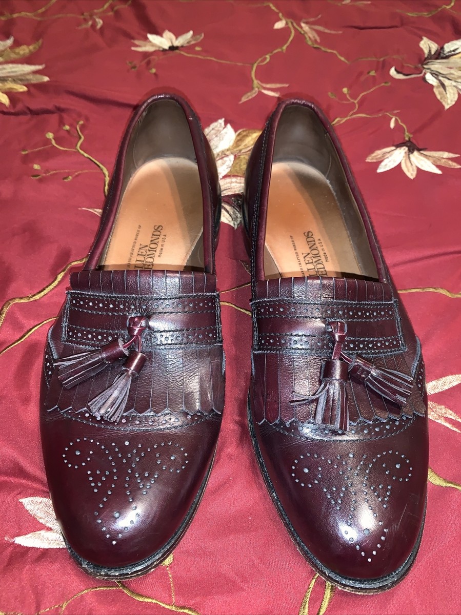 Allen Edmonds Mens Bridgeton Loafer Dress Shoes Brown 