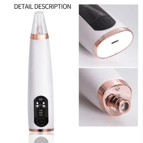 ASPIRATORE PROFESSIONALE RIMUOVI PUNTI NERI  ASPIRA BRUFOLI ACNE PULIZIA VISO - Foto 4 di 16