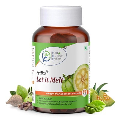 Fytika Healthcare Products Let it Melt Weight Management 60 Tablets Men & Women