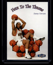 Danny Fortson Heir To The Throne Fleer Ultra 1997-98 Card #HT8 Nuggets Rookie RC