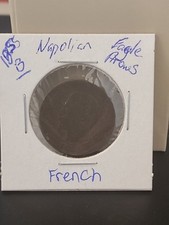 1855-B Napoleon III France 5 Centimes Coin