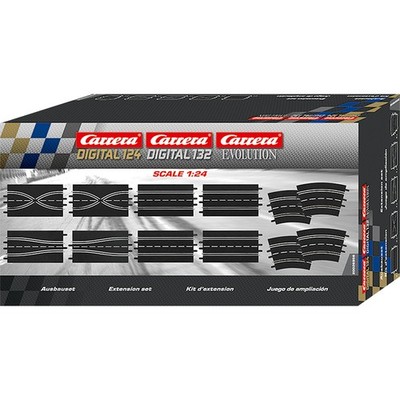 Carrera Evolution Digital 124 Digital 132 Ausbauset 3 26956 Schienen Set Zubehör