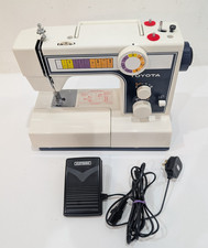 TOYOTA 2400 EC1 Series Heavy Duty Sewing Machine w/Foot Pedal + Accessories