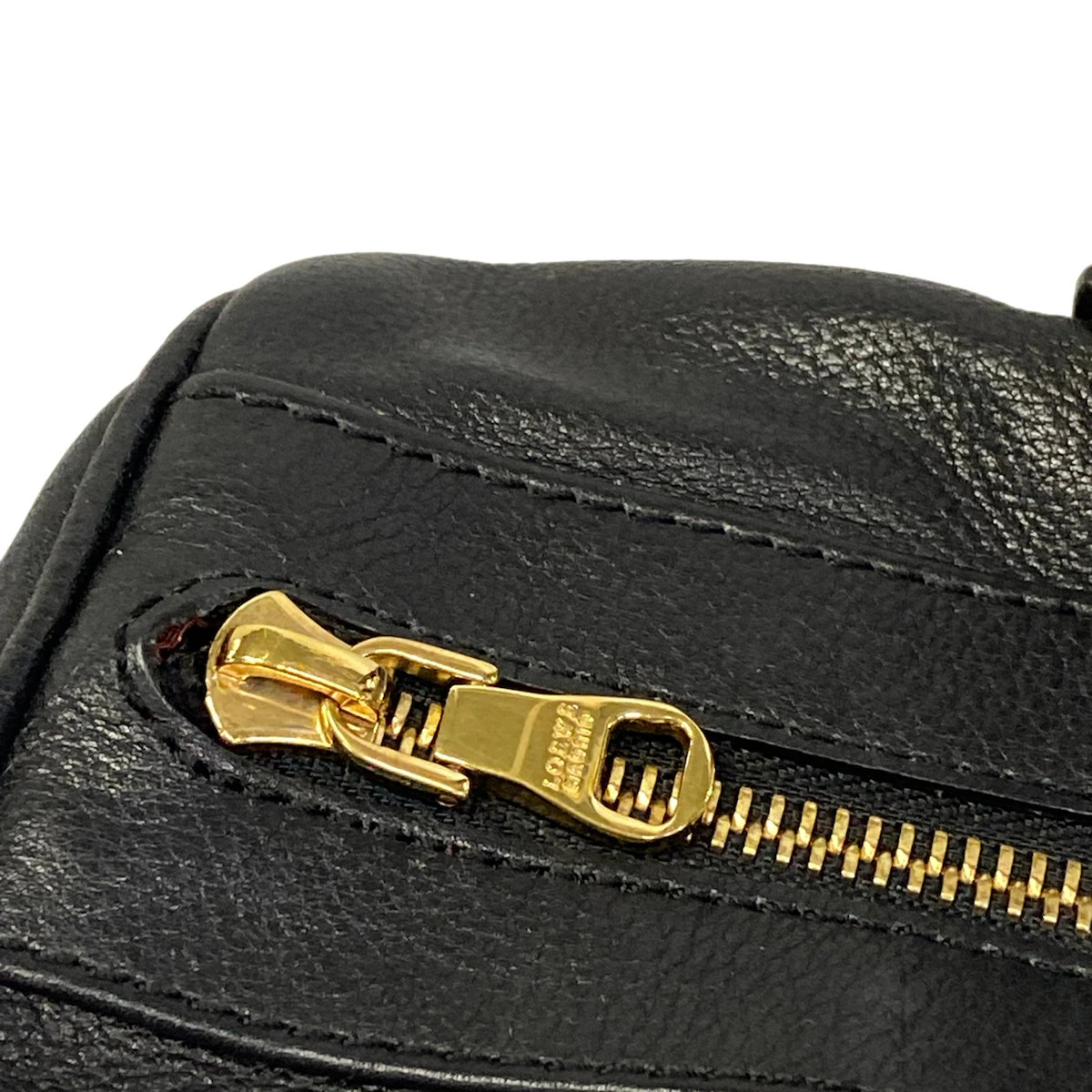 LOEWE Ame Black Leather Handbag — image 12