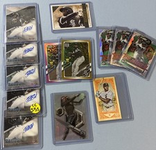 Luis Robert Lot Of 8 W/ 1 Gold /50 Plus 5 X Bryan Ramos Autos!!!