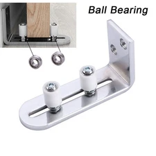 Floor Barn Door Wall Guide Roller Bottom Sliding Stay Door Stainless Steel Tool