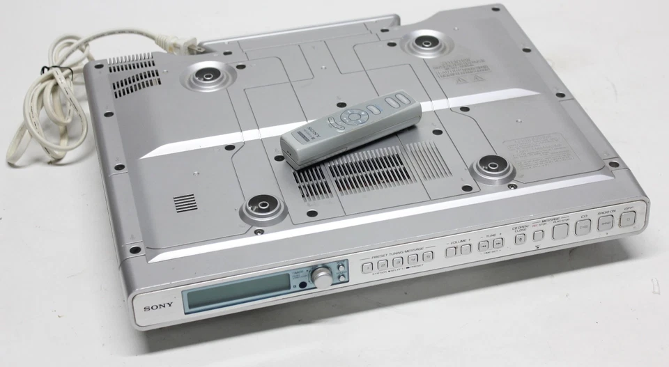 Sony ICF-CD553RM Küchenradiowecker Unterschrank TV Wetter UKW AM Tuner CD