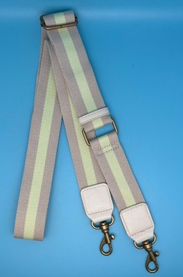 Threaded Pear? Guitar Shoulder Crossbody Purse/Bag Strap - Adjustable Lime/Tan