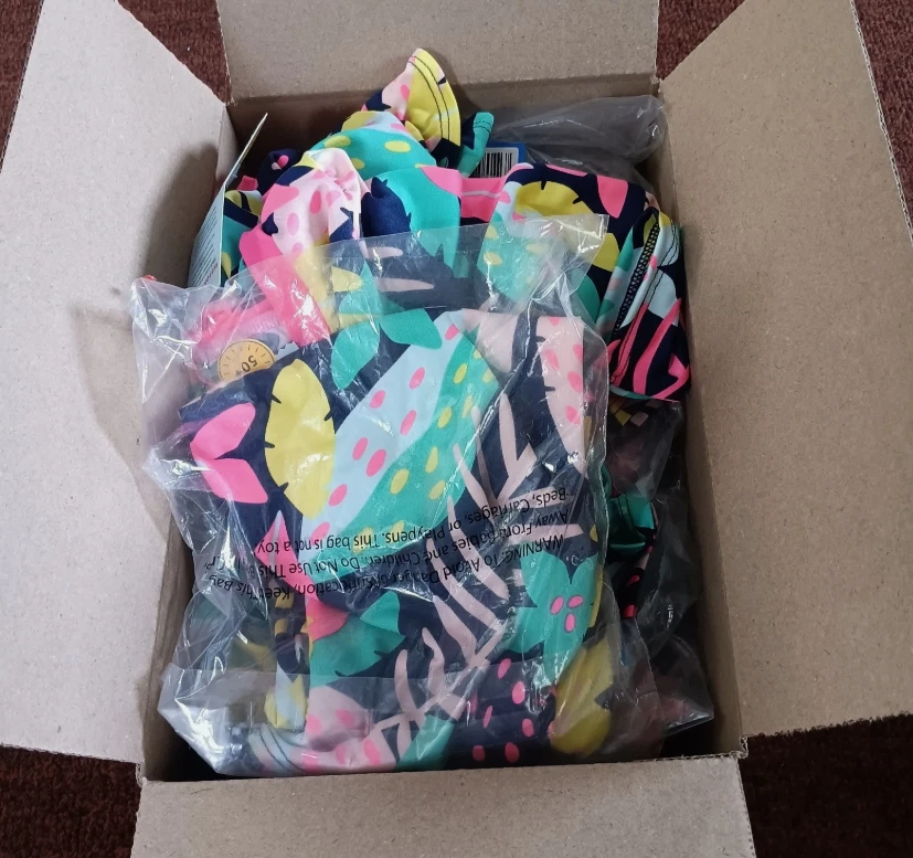 Cat & Jack Rash Guard Shirt Girl T2 Floral Long Sleeve Reseller Bundle Lot Of 17