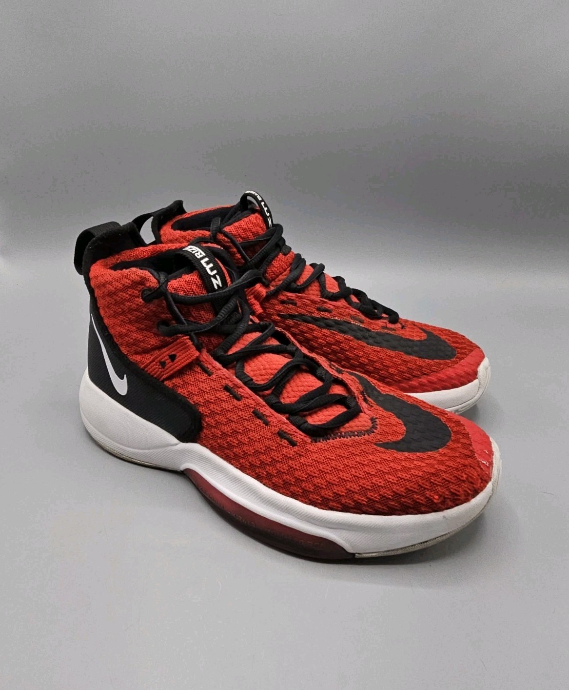 Nike Zoom Rize Red Black White Size 7.5 Men's Basketball Sho