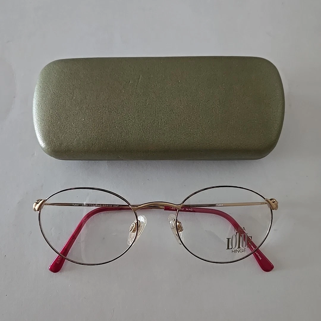 Tura Gold Eyeglass Frames for sale | eBay display picture 2
