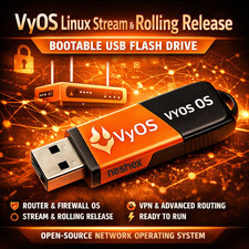 VyOS Linux Bootable USB Flash Drive