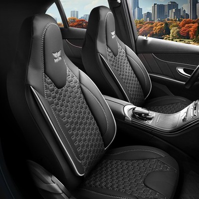 Pkw Sitzbezüge passend für Audi Q3 in Schwarz  Pilot 8.11