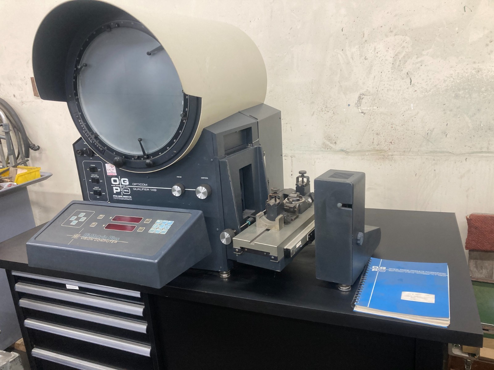 14” OGP Bench Optical Comparator 0Q-14B | eBay