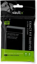 Exact Fit Inner Sleeves 100 Pack Clear for Trading Cards