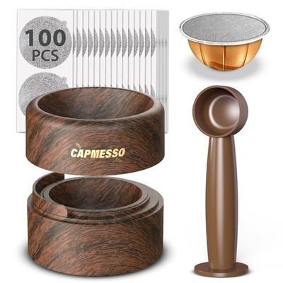 Reusable Vertuo Pod Refill Kit for Nespresso: Reusable Vertuo Capsule for Nes...